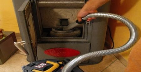 Pulizia Manutenzione stufa a pellet