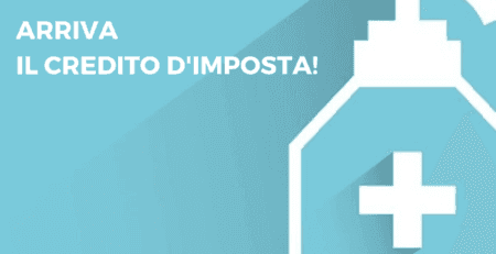 Sanificazione e credito d'imposta