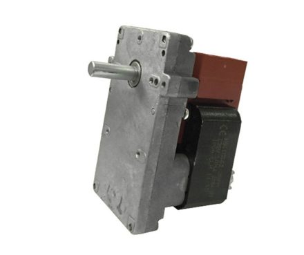 Motoriduttore per stufa pellet ROYAL alim 220VAC 1 Rpm Pacco 19 Albero 9,5 mm 